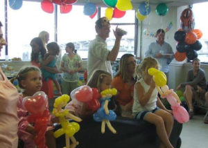 Learning Stem with balloons