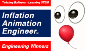 Inflation Animation Engineer Learning With Balloons